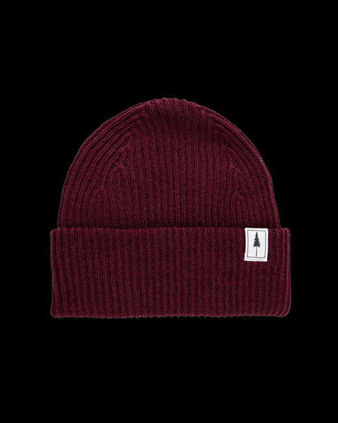 Treeanie Ribbed Bordeaux